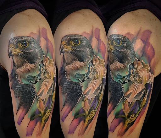 Explore hand print tattoo ideas, creative tattoo ideas in Millsboro, available at Tattoo Galaxy (Millsboro) Piercing & Custom tattoos