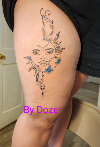 Explore led zeppelin tattoo ideas, creative tattoo ideas in Forked River, available at New York Tattoo Studio