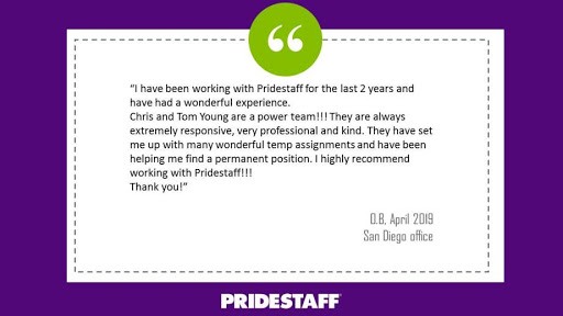 Employment Agency «PrideStaff», reviews and photos, 8950 Villa La Jolla Dr A127, La Jolla, CA 92037, USA