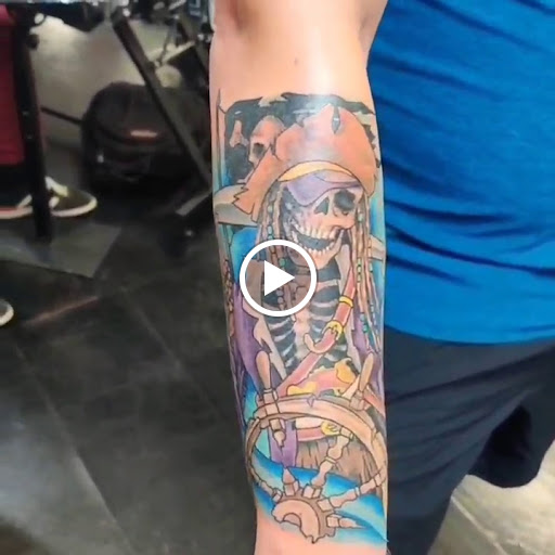 Explore blue butterfly tattoo ideas, creative tattoo ideas in Raleigh, available at Inkability Tattoo