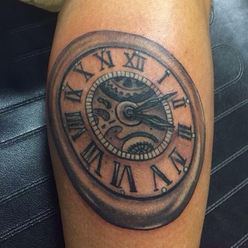 Explore outer space tattoo ideas, creative tattoo ideas in Savannah, available at Tatlyfe Studios