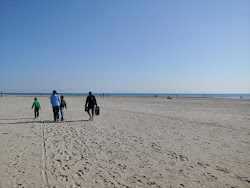 Foto von Blavandshuk Beach und die siedlung