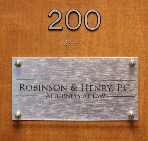 Law Firm «Robinson & Henry, P.C.», reviews and photos