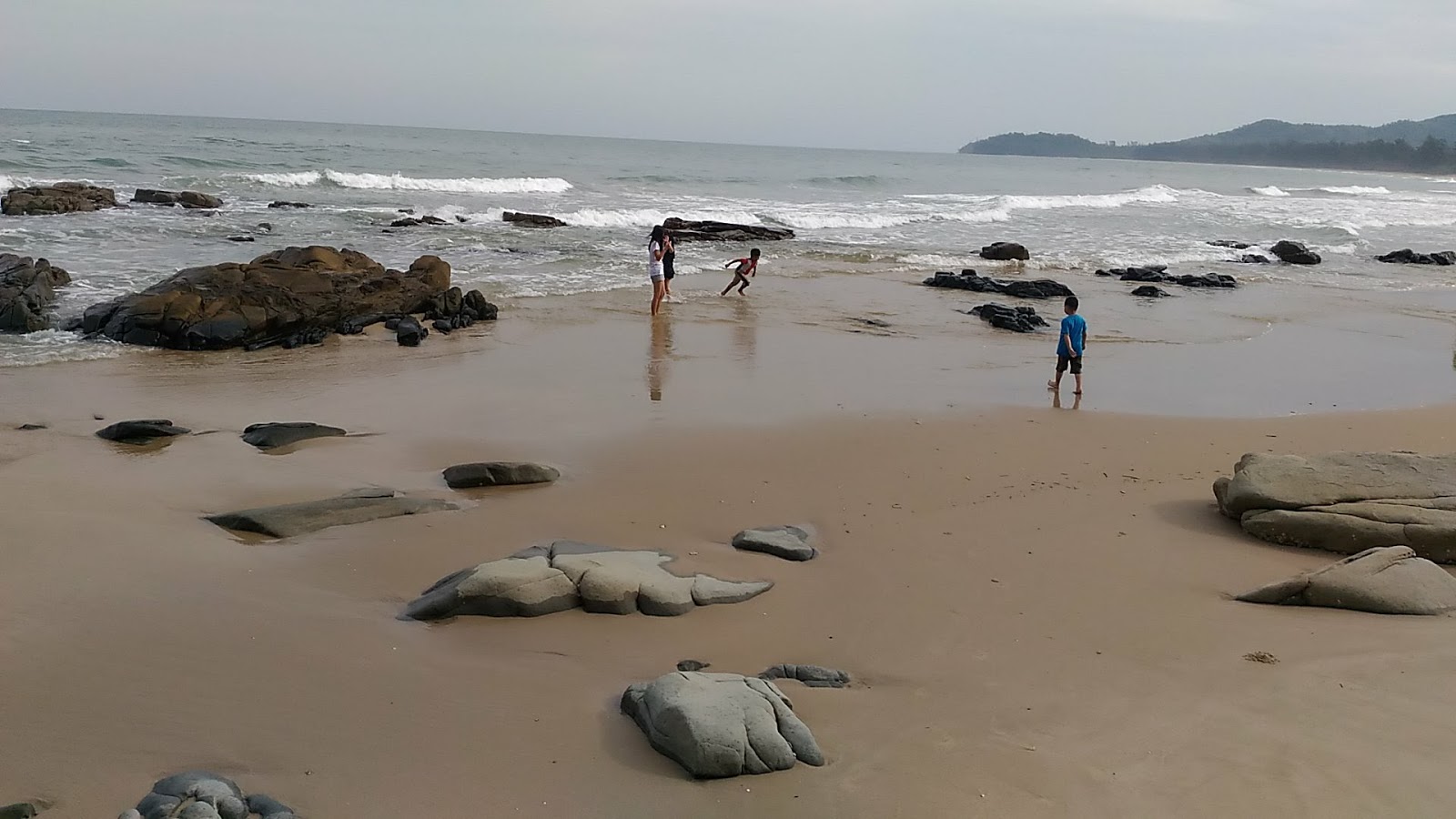 Fotografija Manis Beach z svetel pesek površino