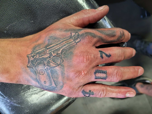 Explore master sword tattoo ideas, creative tattoo ideas in Las Vegas, available at Work of Art Tattoo and Piercing