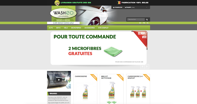 Beoordelingen van WASHEO car wash sans eau in Walcourt - Autowasstraat