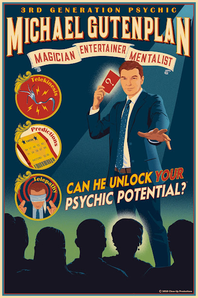 Michael Gutenplan Magician Mentalist Psychic Entertainer