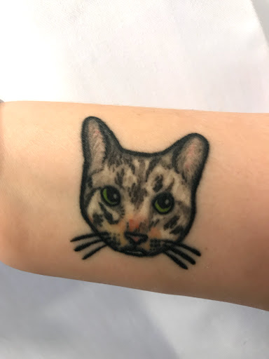 Explore halloween tattoo ideas for men, creative tattoo ideas in Chicago, available at Mind Crusher Tattoo