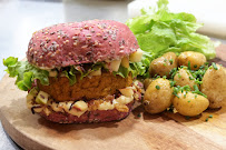 Hamburger végétarien du Harold Le Restaurant à Reims - n°2