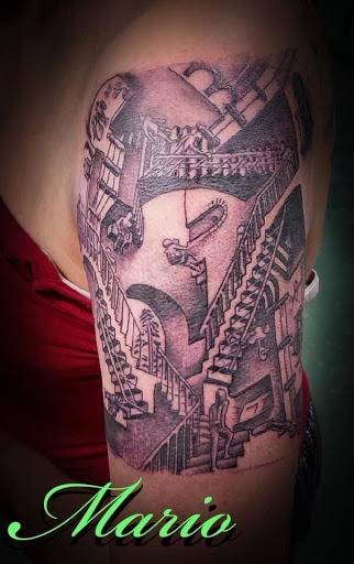 Explore trucking tattoo ideas, creative tattoo ideas in Roanoke, available at Saint Cecilias Art Studio