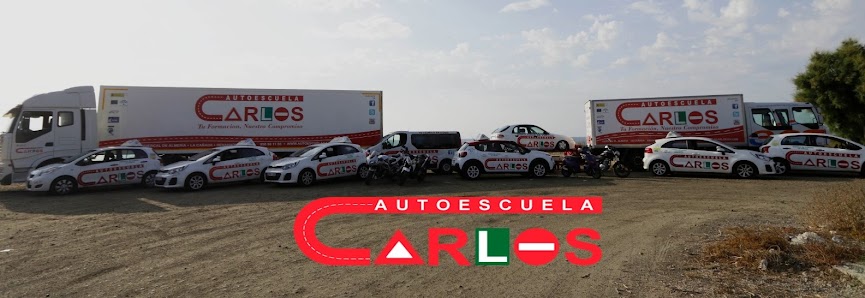 Autoescuela Carlos C. Prof. Tierno Galván, 36, 04230 Huércal de Almería, Almería, España