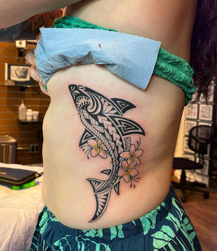 Explore arm and chest tattoo ideas, creative tattoo ideas in Honolulu, available at Aloha Tattoo Waikiki Hilton Hawaiian Village Rainbow Bazaar