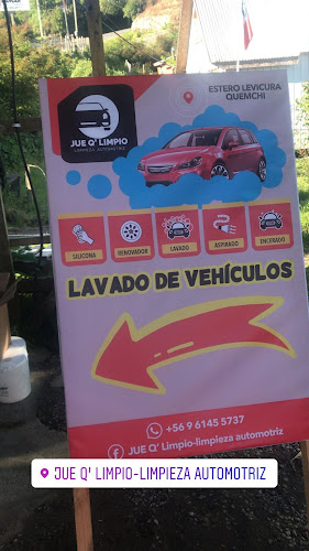 Opiniones de JUE Q' LIMPIO - LIMPIEZA AUTOMOTRIZ en Quemchi - Servicio de lavado de coches