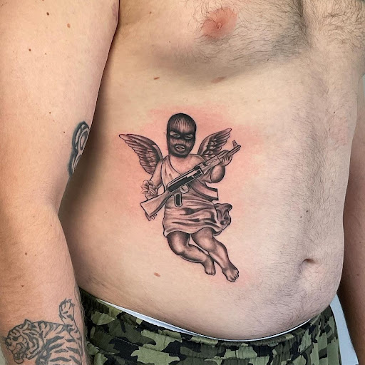 Explore dragon age tattoo ideas, creative tattoo ideas in Ambler, available at Tattoo GalaxyAmbler Piercing & Custom Tattoos
