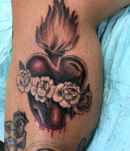 Explore outside arm tattoo ideas, creative tattoo ideas in San Antonio, available at The Ink Retreat LLC