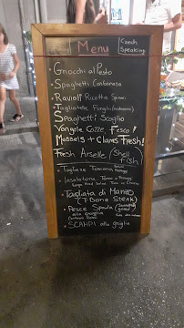 Menu / carte de Il Bastione à Pisa