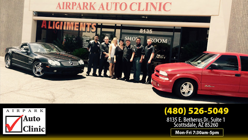 Auto Repair Shop «Airpark Auto Clinic», reviews and photos, 8135 E Butherus Dr #1, Scottsdale, AZ 85260, USA
