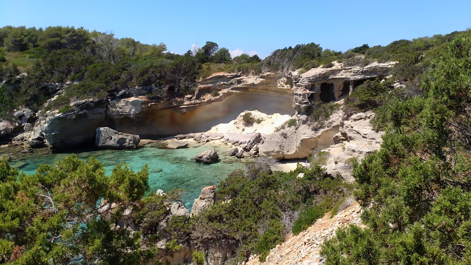 Foto af Cala del Brucato privat område