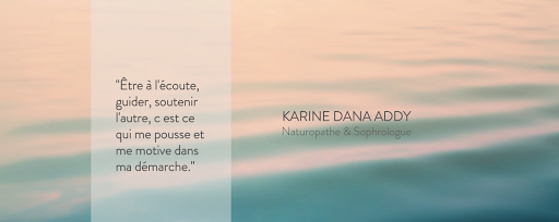 Karine Dana - Naturopathie Sophrologie