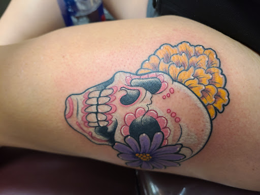 Explore labrador tattoo ideas, creative tattoo ideas in Manassas, available at Exposed Temptations Tattoo