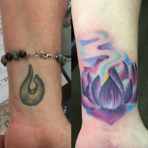 Explore money tattoo ideas, creative tattoo ideas in Costa Mesa, available at Blue Collar Tattoo