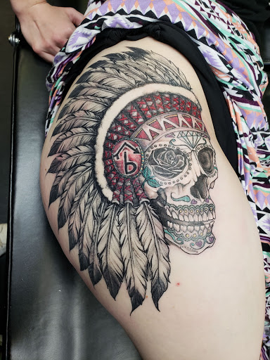 Explore arm ditch tattoo ideas, creative tattoo ideas in Granbury, available at Trewink Tattoo