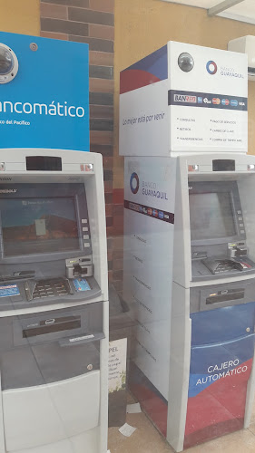 Cajeros automáticos ATM Banco Pacífico y Banco Guayaquil