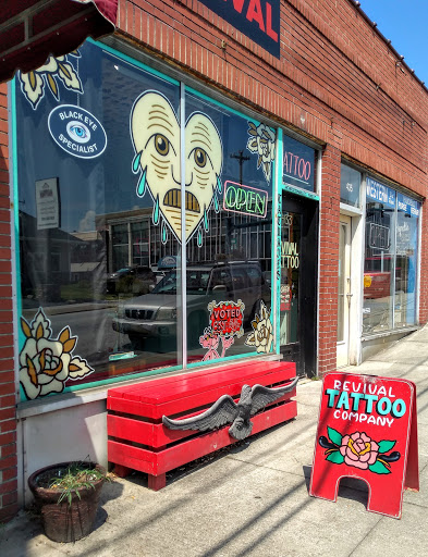 Tattoo Shop «Revival Tattoo Company», reviews and photos, 433 N Church St, Hendersonville, NC 28792, USA