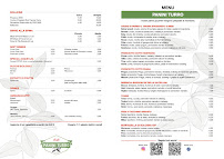 Menu du PANINI TURRO à Milan