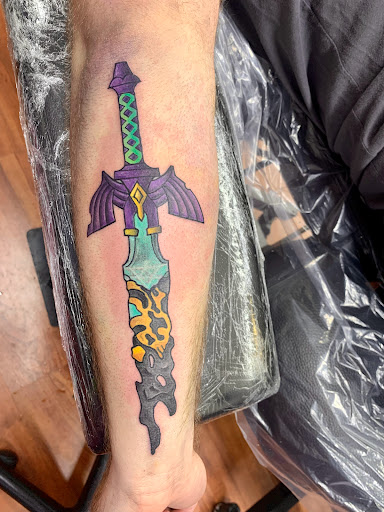 Explore gps coordinates tattoo ideas, creative tattoo ideas in Cocoa, available at Rorschach Tattoo Shop and Piercing Studio