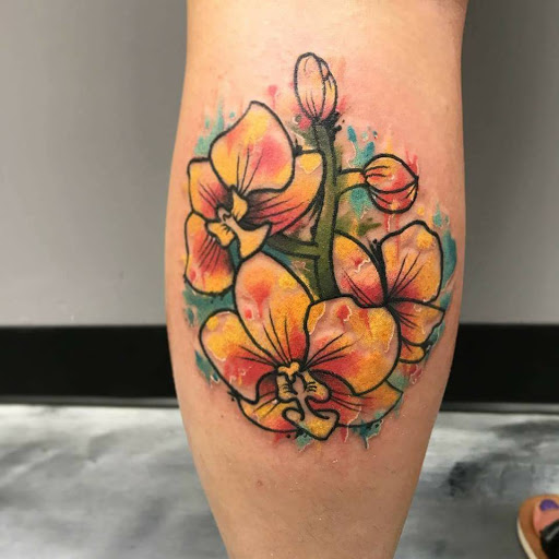 Explore bart simpson tattoo ideas, creative tattoo ideas in Edgewood, available at Evolved Body Arts