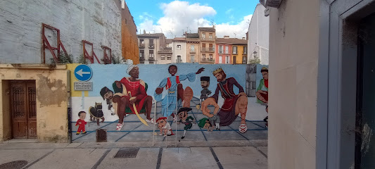 Mural "Comparsa de Gigantes y Cabezudos" – Estella