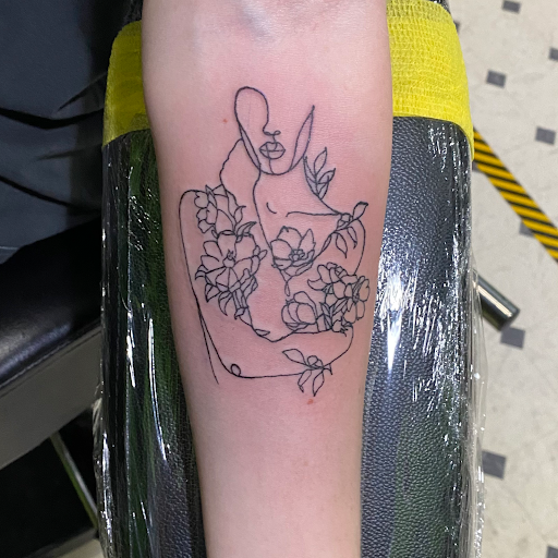 Explore viking head tattoo ideas, creative tattoo ideas in Evansville, available at Ink Therapy 101