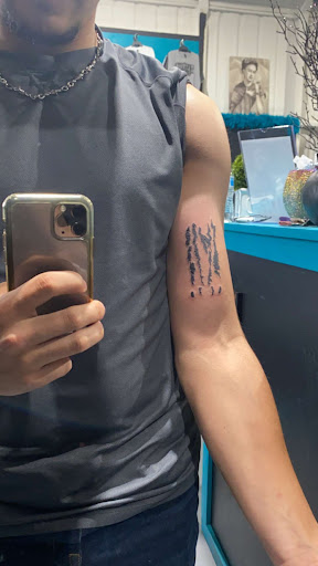 Explore tattoo sleeve ideas flowers, creative tattoo ideas in Weatherford, available at Weatherford Tattoo Co.