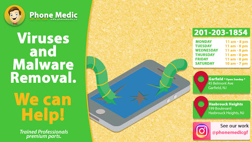 Cell Phone Store «Phone Medic Smart Device Repairs», reviews and photos, 45 Belmont Ave, Garfield, NJ 07026, USA