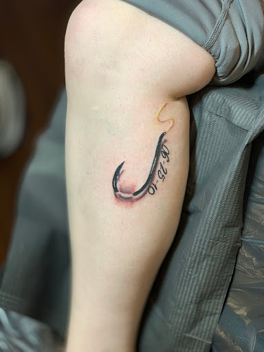 Explore just breathe tattoo ideas, creative tattoo ideas in Roscoe, available at Elevated Ink Tattoo