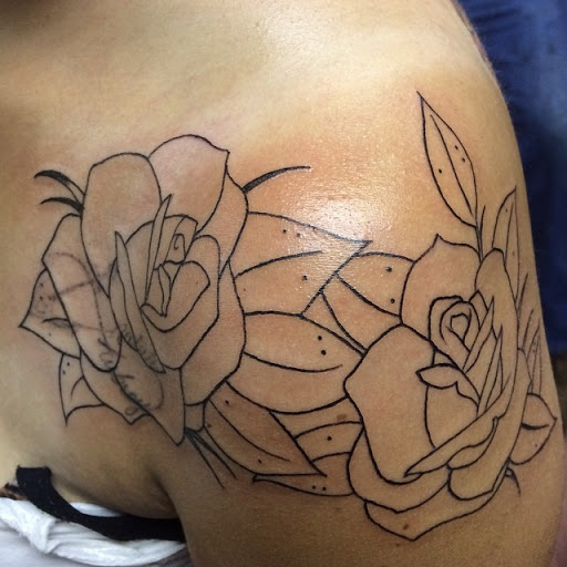 Explore tattoo font ideas for names, creative tattoo ideas in Fredericksburg, available at Figure 8 Ink Studios