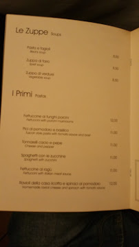 Dal Toscano Restaurant à Rome menu