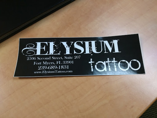 Tattoo Shop «Elysium Tattoo», reviews and photos, 2506 Second St #207, Fort Myers, FL 33901, USA