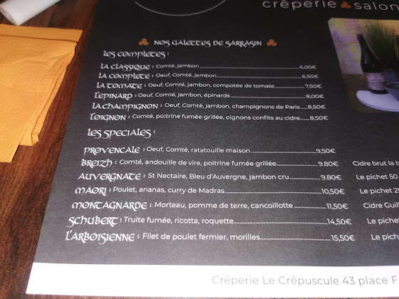 photo n° 4 du restaurants Le Crepuscule à Arbois