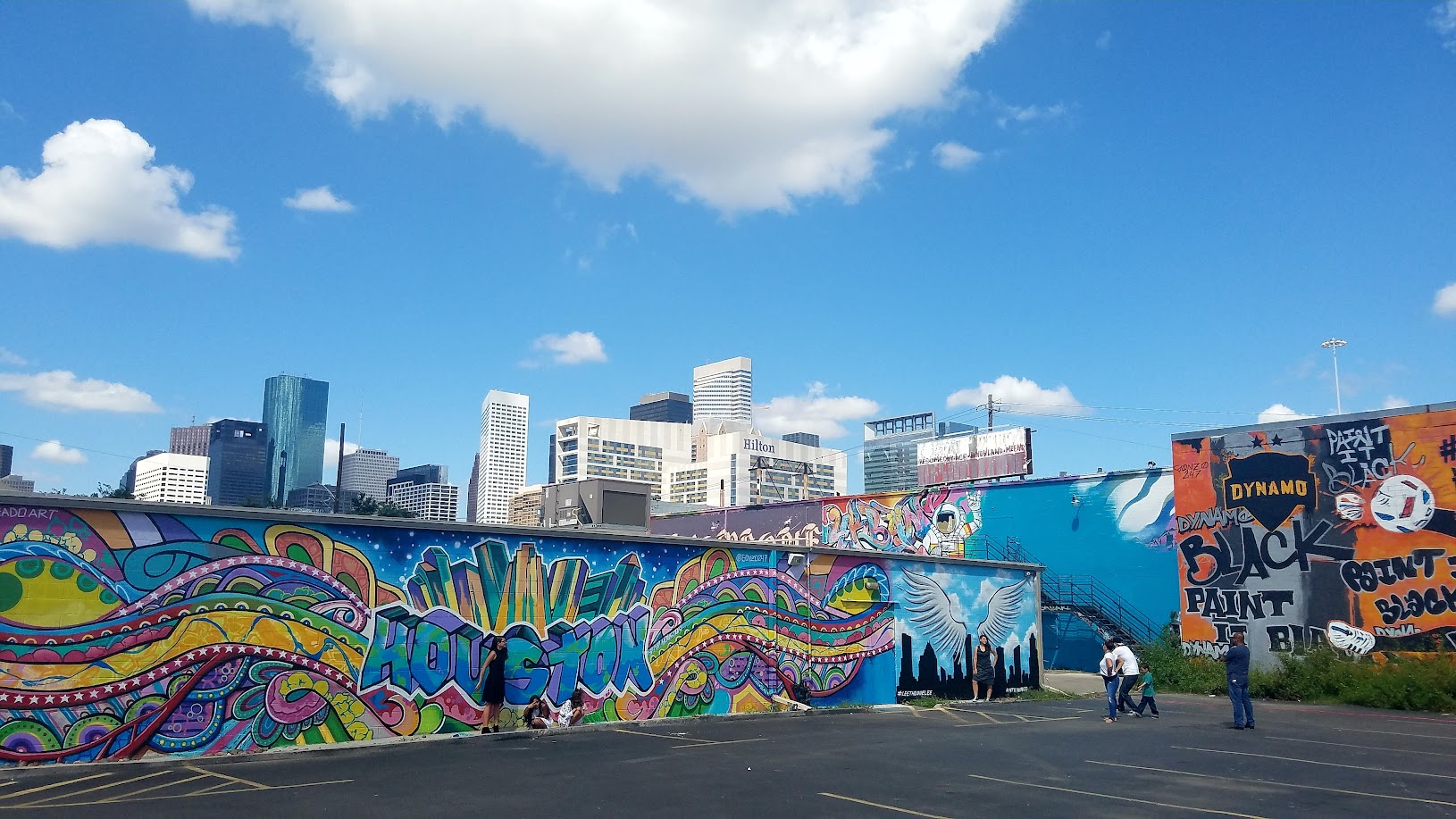 Houston Legendary Graffiti Building