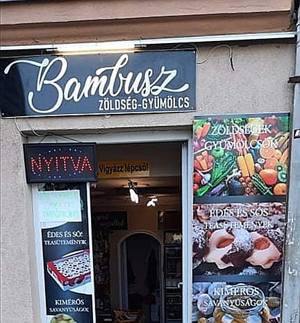 Bambusz Zöldség Gyümölcs