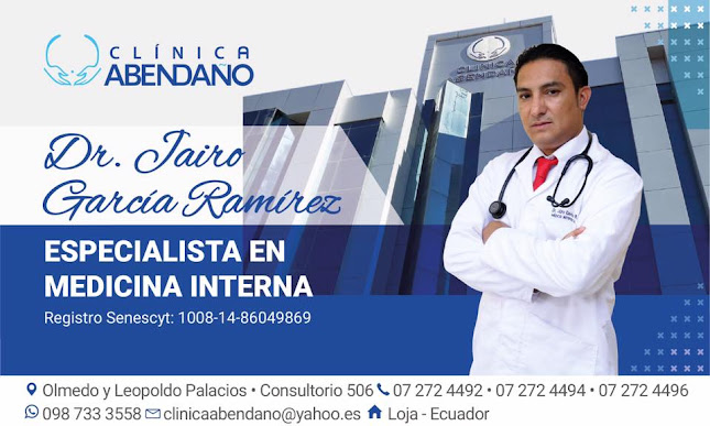 DR. JAIRO GARCÍA R. Medicina Interna - Loja