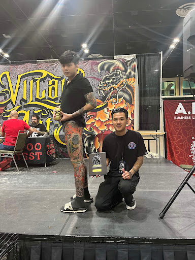 Explore van halen tattoo ideas, creative tattoo ideas in Norcross, available at Brotherhood Tattoo