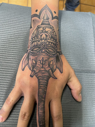 Explore top of the foot tattoo ideas, creative tattoo ideas in Taos, available at Muerte Tattoo Taos