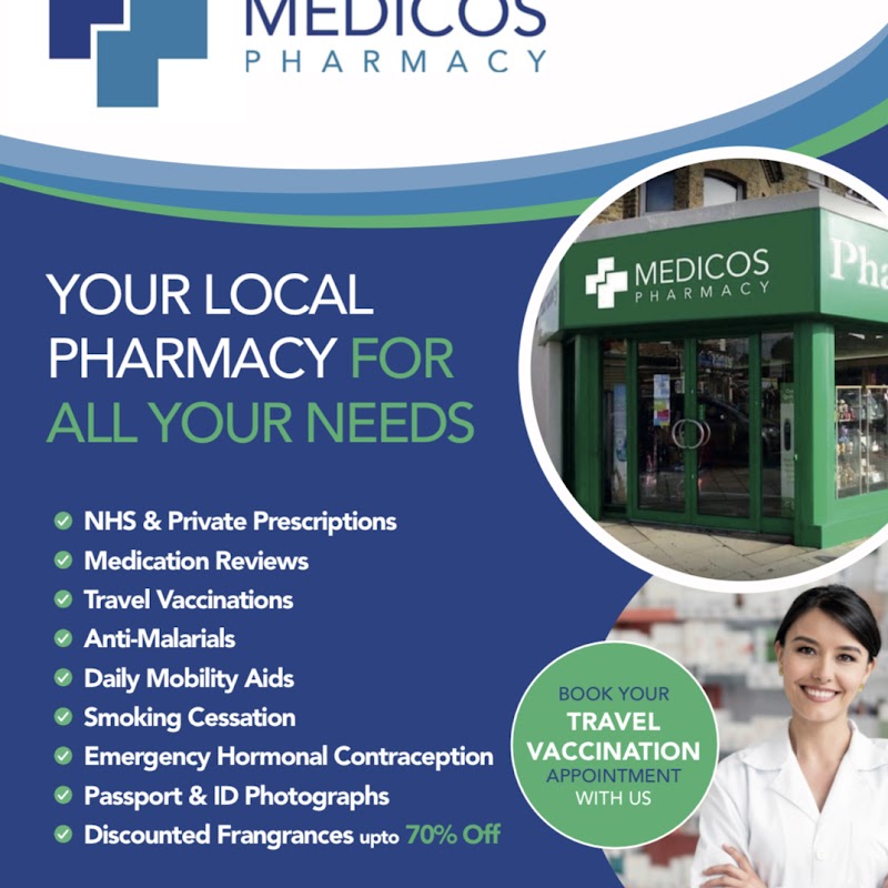 Medicos Pharmacy + Travel Clinic + Yellow Fever Centre