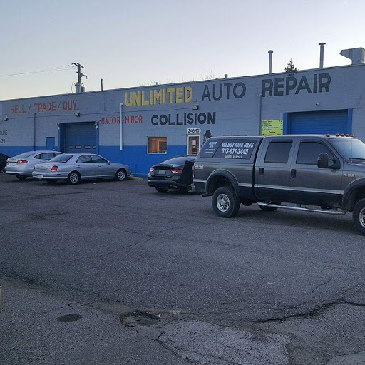 Auto Repair Shop «Unlimited Auto Repair & Collision», reviews and photos, 24645 Plymouth Rd, Redford Charter Twp, MI 48239, USA