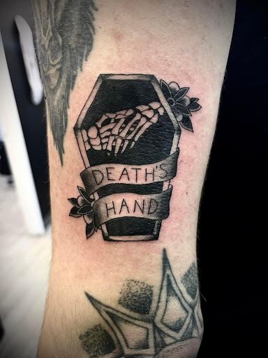 Explore georgia bulldog tattoo ideas, creative tattoo ideas in Medway, available at Someday Art Collective & Tattoo