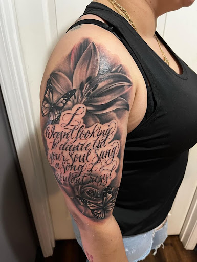 Explore grandpa tattoo ideas small, creative tattoo ideas in Greensboro, available at Inkbiotics Tattoos and Piercings