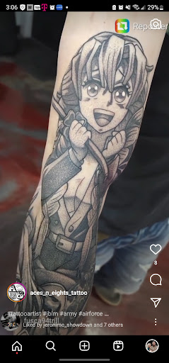 Explore bruce lee tattoo ideas, creative tattoo ideas in Lakewood, available at Aces and Eights Tattoo